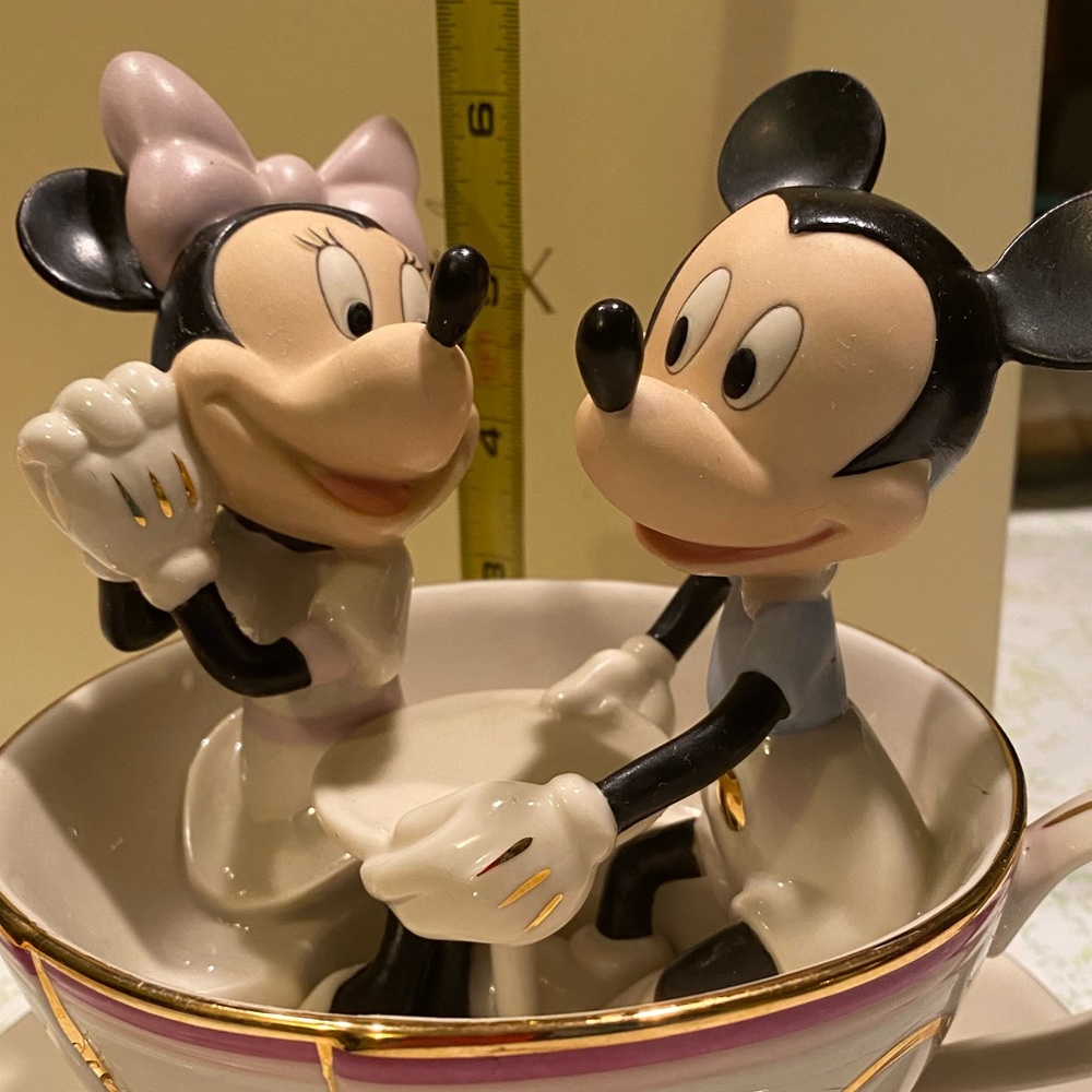 Lenox Disney's Mickey's Teacup Twirl Figurine